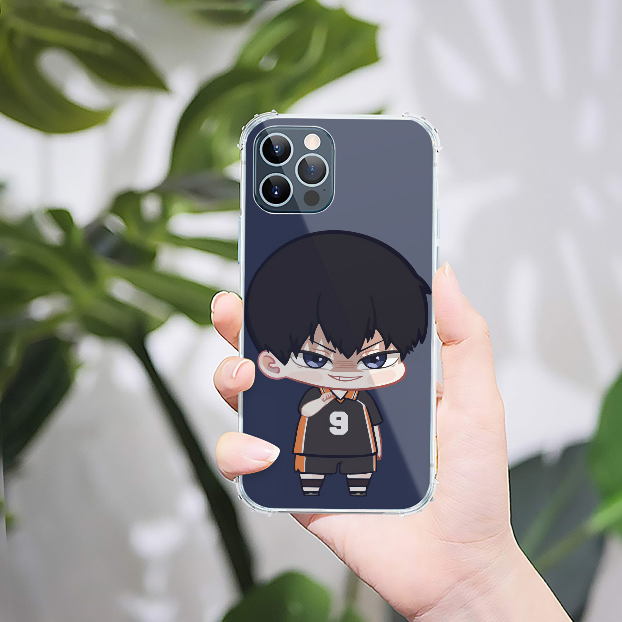 ハイキュー!! Haikyu!! 【iPhone 12シリーズ対応】透明スマホケース（クリアソフトケース）